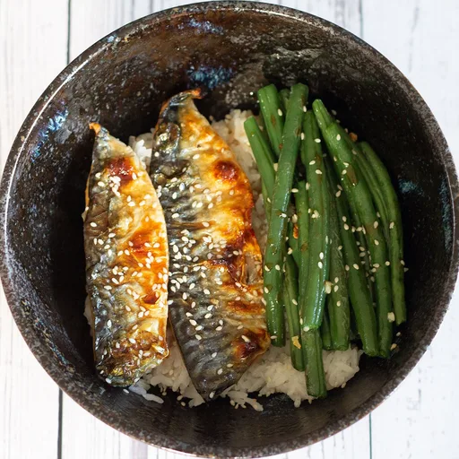Caballa Asada Japonesa (Saba Shioyaki)