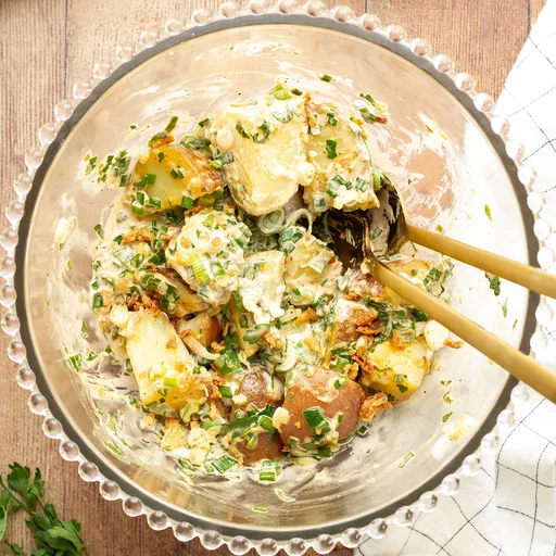 Ensalada de patata roja