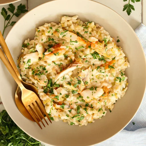 Smoked Haddock and Leek Risotto
