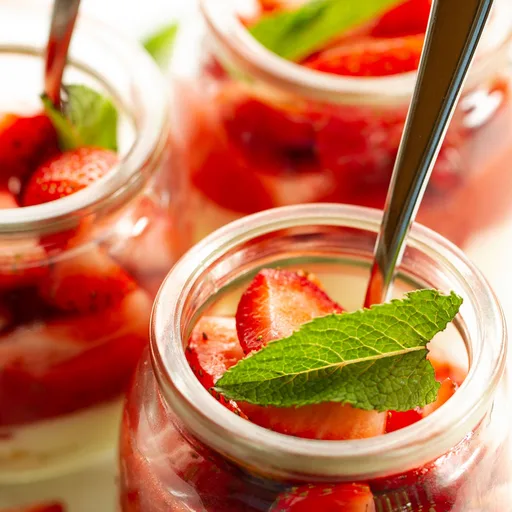 English Wimbledon Strawberries and Cream