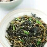 Chwinamul Bokkeum (Aster scaber salteado)