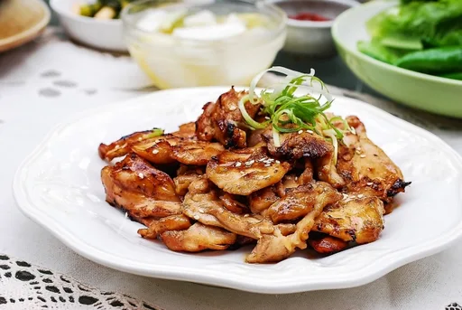 Dak Bulgogi (pollo coreano a la barbacoa)