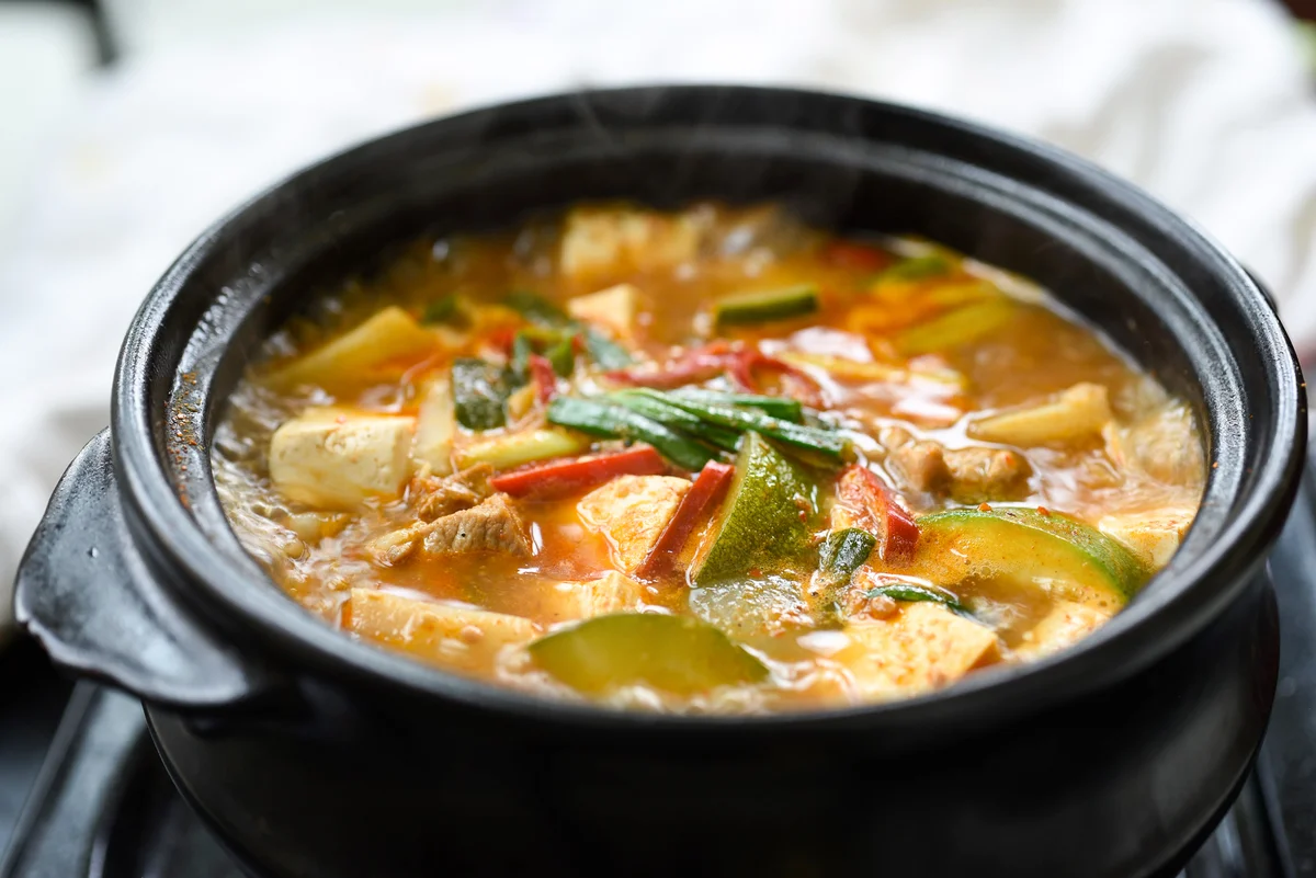 Doenjang Jjigae (Korean Soybean Paste Stew)