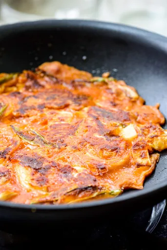 Kimchijeon (kimchi pancakes)