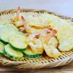 Modeumjeon (Fish, Shrimp and Zucchini Pan-fried in Egg Batter)