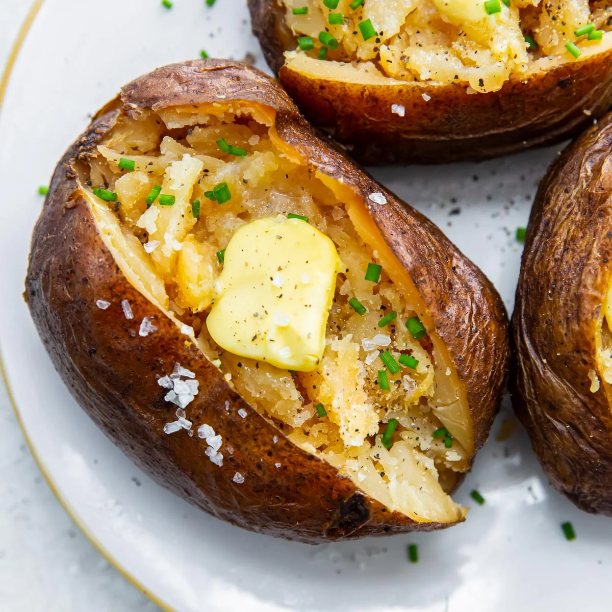 Crock Pot Baked Potatoes