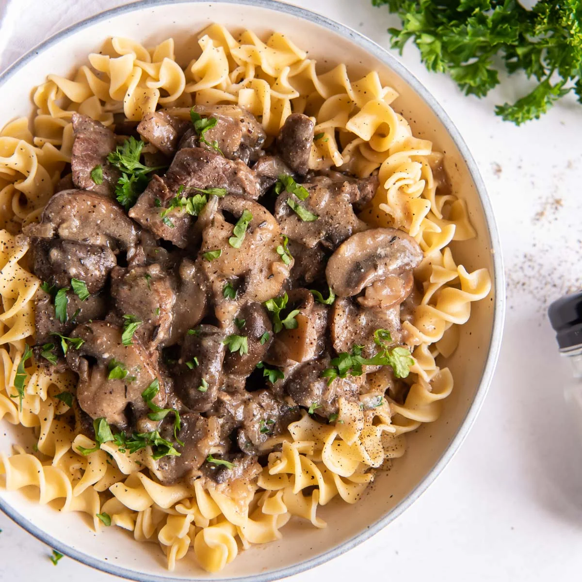 Crock Pot Beef Stroganoff