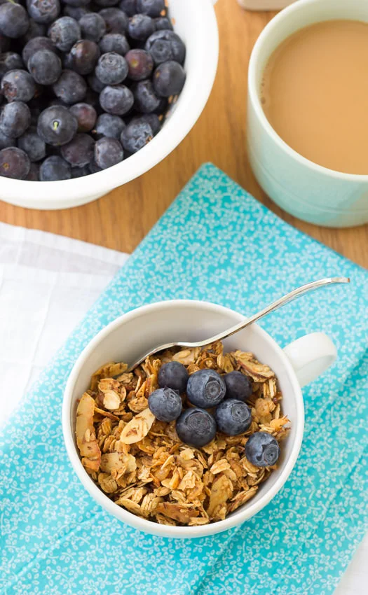 Honey Almond Flax Granola