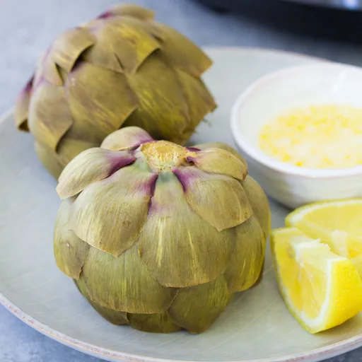 Alcachofas en Instant Pot