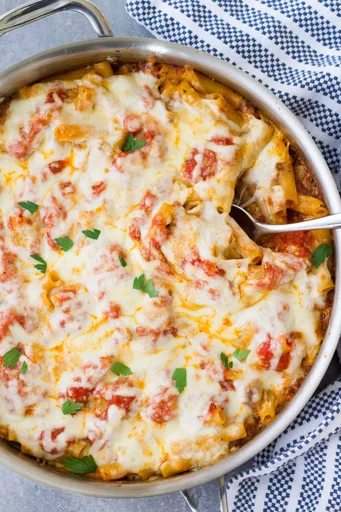 One Pot Baked Ziti