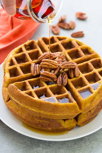 Pumpkin Waffles
