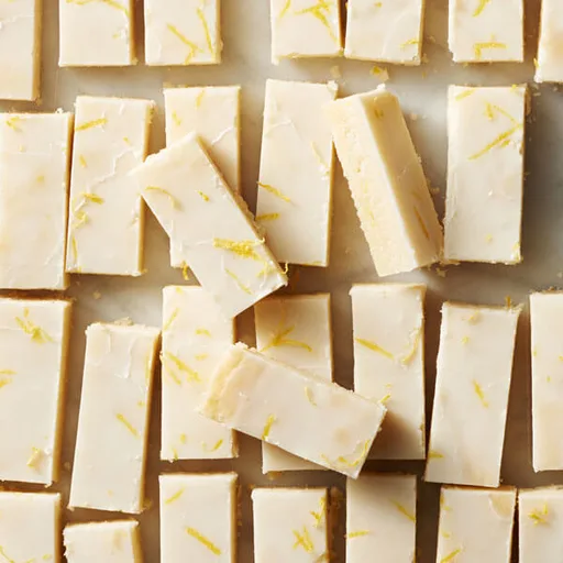 English Lemon Shortbread Strips