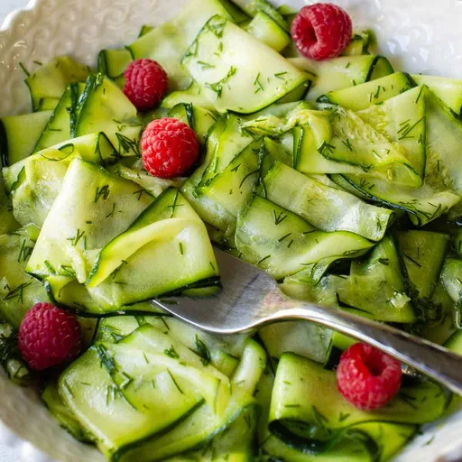 Marinated Zucchini Salad