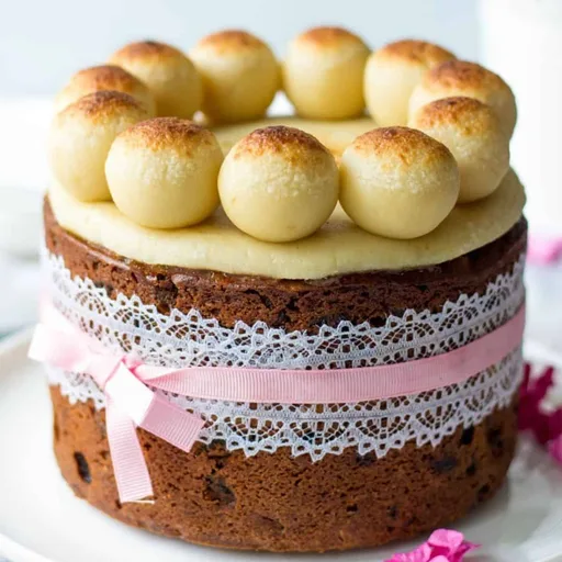 Simnel Cake (British Easter Fruit Cake