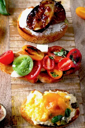 Three Easy Crostini Appetizers