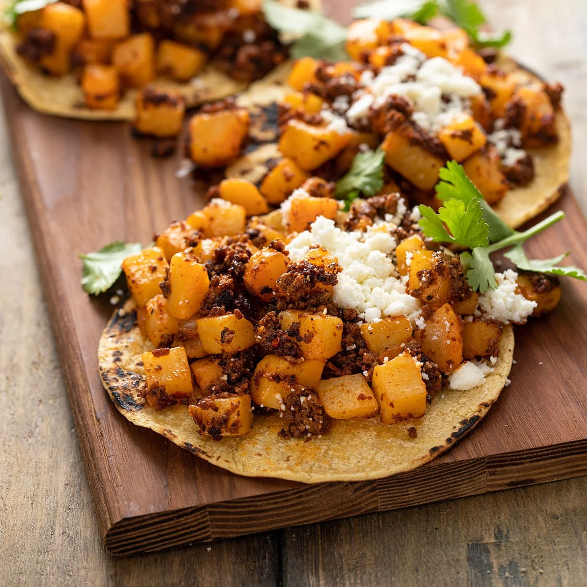 Papas con Chorizo