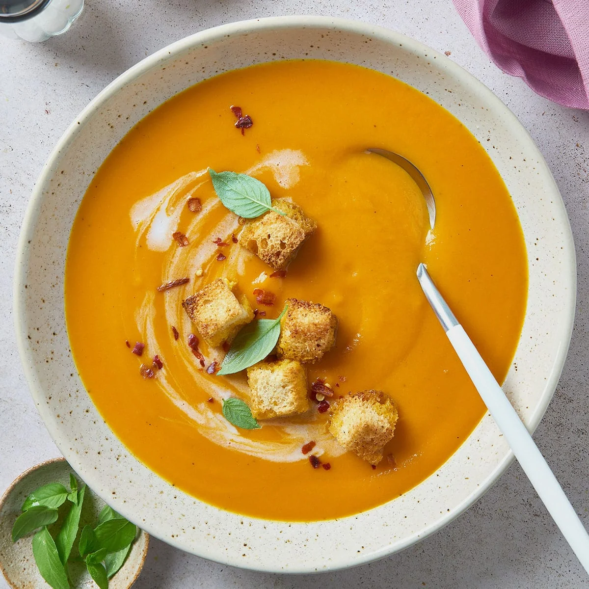 Carrot Soup with Ginger and Turmeric