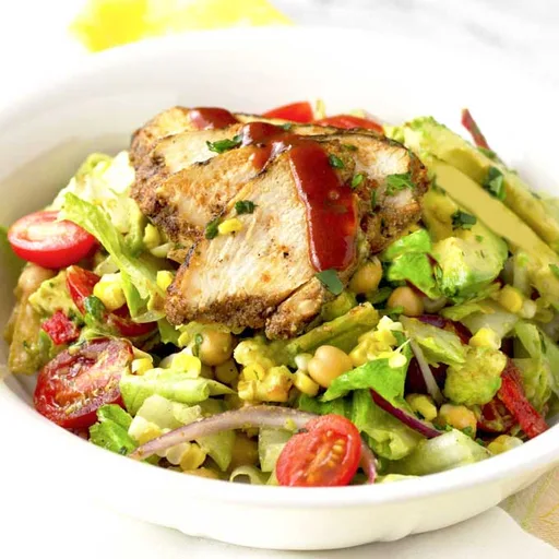Mexican Chopped Salad with BBQ Chicken
