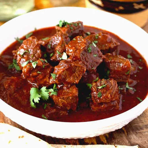 Receta de chile colorado (estofado mexicano)