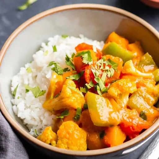 Vegan Butternut Squash Curry With Coconut Milk