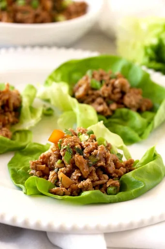 Asian Chicken Lettuce Wraps