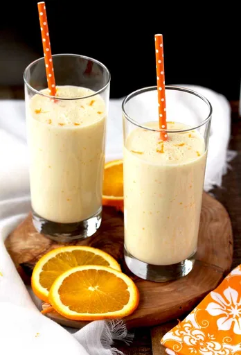 Lassi de naranja y miel