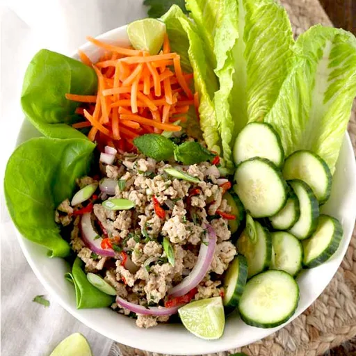 Chicken Larb Recipe (Thai Larb Gai)