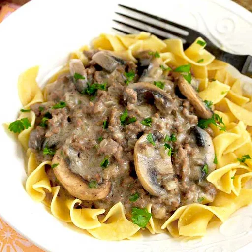 Ground Beef Stroganoff