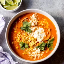 Creamy Chicken Tortilla Soup