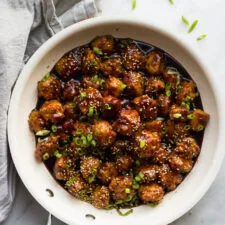 Asian Chicken Meatballs