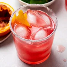 Margaritas de naranja sanguina