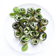 Zucchini Roll-Ups with Cream Cheese