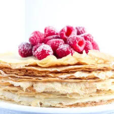 Crepes de aceite de coco