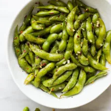 Edamame Picante al Ajo