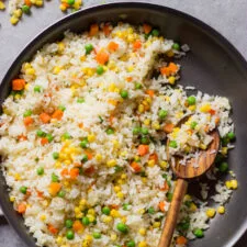 Receta de arroz blanco mexicano