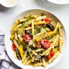 Pasta Primavera con verduras