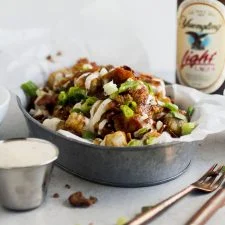 Smoked Gouda and Bacon Loaded Tater Tots