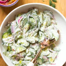 Cottage Cheese Cucumber Salad