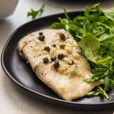 Easy Garlic White Wine Baked Barramundi