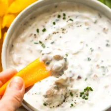 Greek Yogurt Onion Dip
