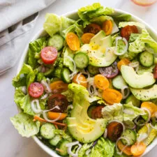 Ensalada verde sencilla