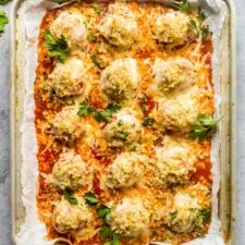 Chicken Parmesan Meatballs