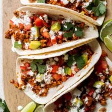 Tacos de Pollo al Adobo