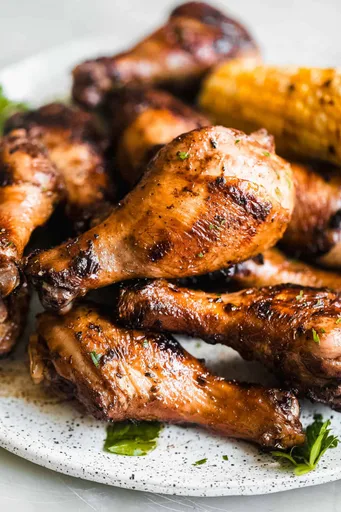 Easy Grilled Drumsticks
