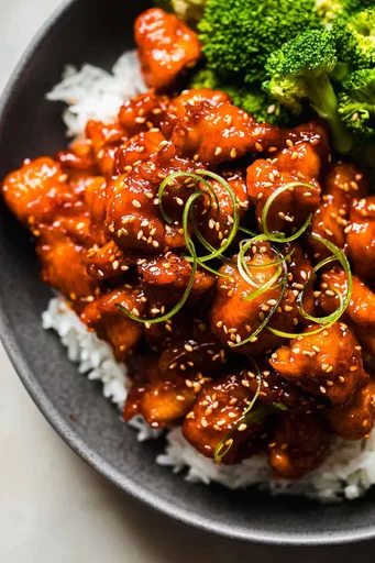 Sticky Garlic Gochujang Chicken