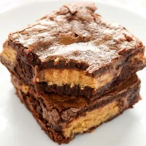 Fudgy Peanut Butter Cup Brownies