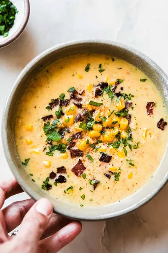 Fresh Corn Zucchini Chowder