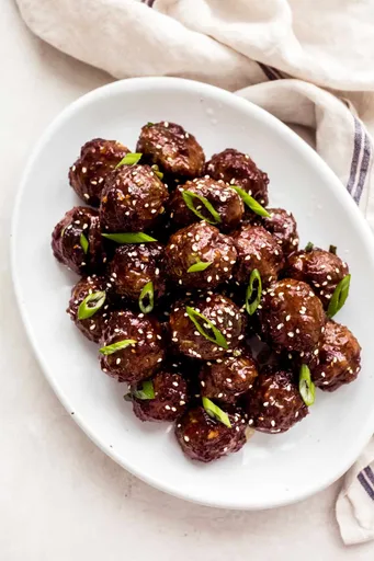 Mongolian Beef Meatballs