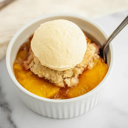 Homemade Peach Cobbler