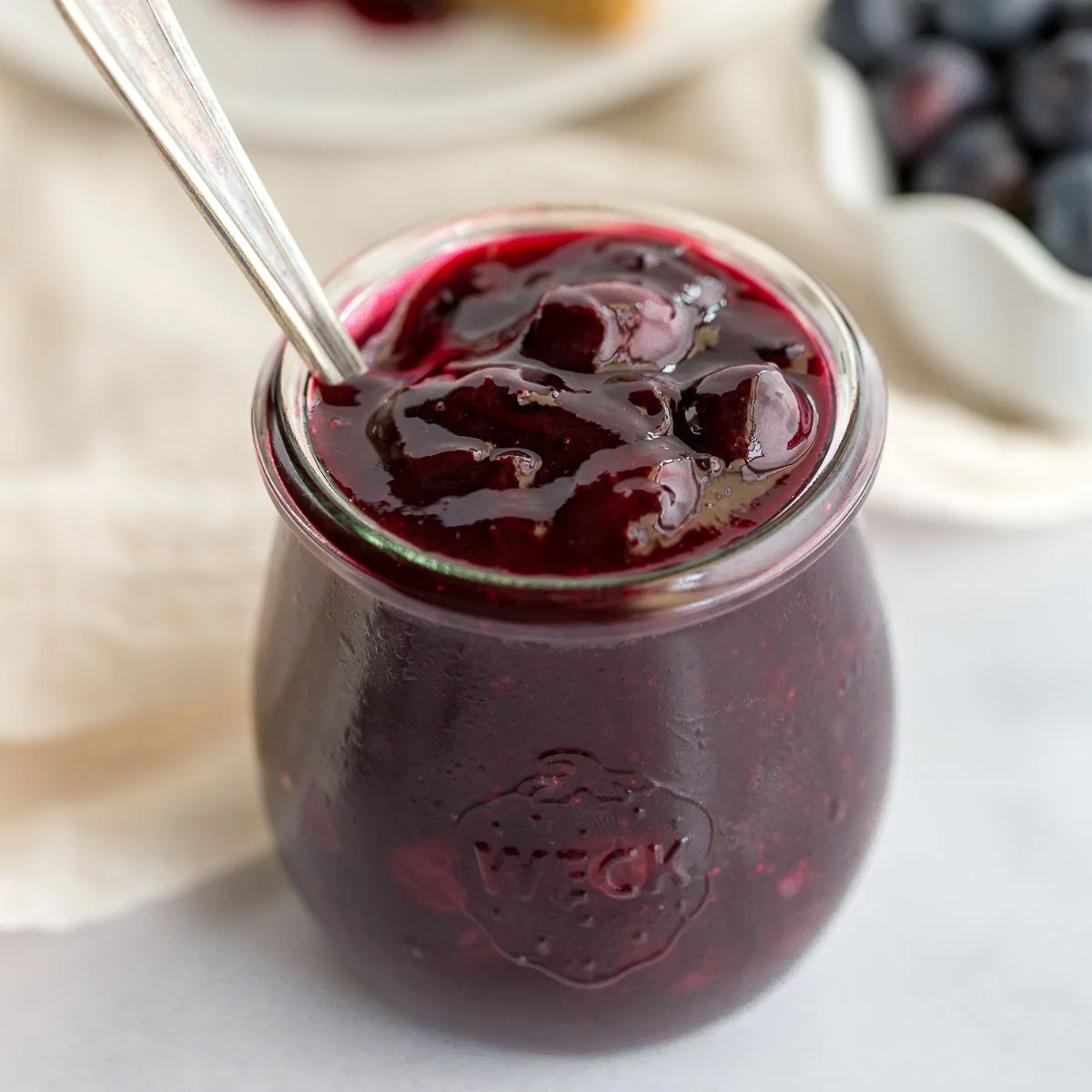 Homemade Blueberry Sauce